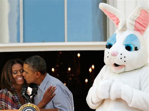 Obamas Headline Easter Egg Roll