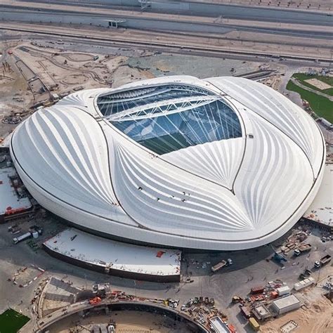 Zaha Hadid Architects Has Completed The Al Wakrah Stadium A Venue For