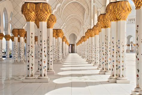 Sheikh Zayed Grand Mosque Abu Dhabi Idesignarch Interior Design