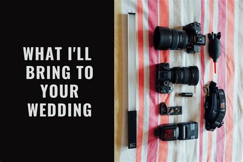 Wedding Photography Gear Cameras And Lenses
