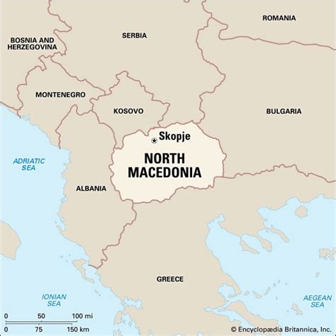 North Macedonia Map Maps Of Macedonia Collection Of M