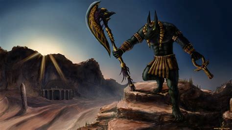 Anubis Full Hd Wallpaper And Background Image 1920x1080 Id493114