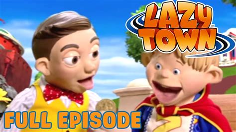 Stingy Wishes Makes A Wish The Lazy Game Lazy Town Full Episode Youtube