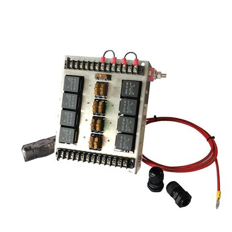 Automotive Relay Switch Panel 7 Relay Panel W Switched Panel Ce Auto