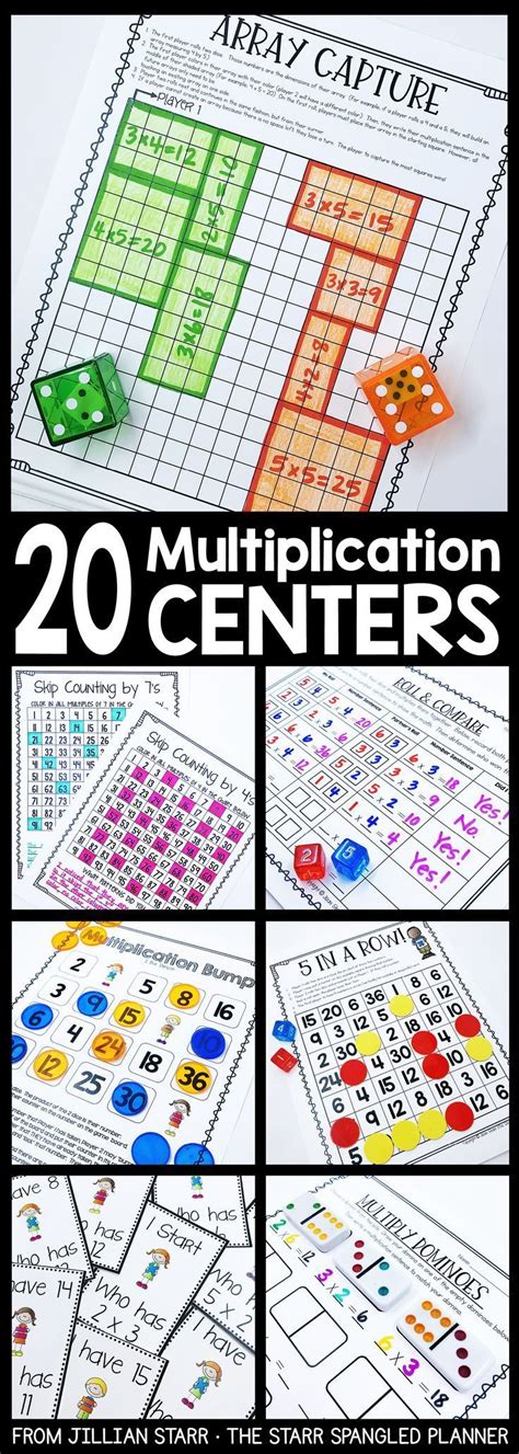 See more ideas about multiplication, multiplication activities, multiplication facts. Multiplication Centers | 4th grade math, Multiplication ...