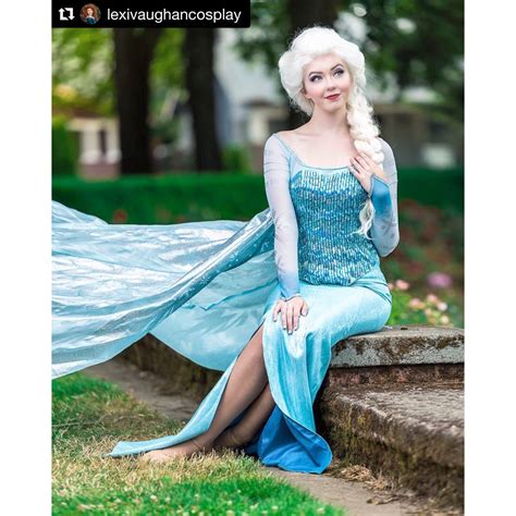 J999 Elsa Performer Costume With Cl28 Park Version Cape Women Adult Frozen Dress