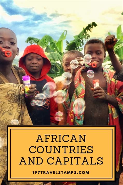 Provides a list of all the 257 countries in the world. List of African Countries and Capitals in Alphabetical ...