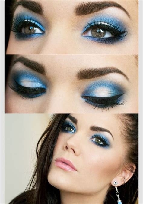 Beautiful Blue Eye Makeup Blue Makeup Eye Makeup Guide Blue Eye Makeup