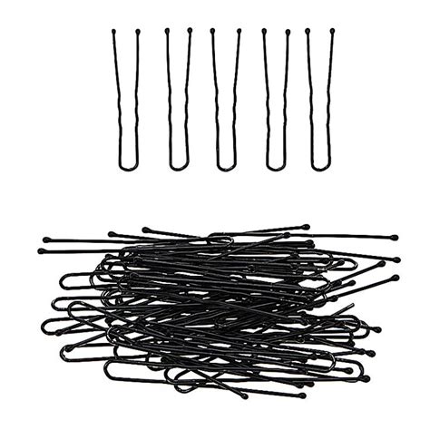 50pcsset Updated Version Pro Hair Clips Black Bobby Pins Curly Wavy Grips Hairstyle Hair
