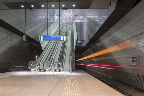 Seven New Metro Stations City Of Amsterdam North South Metro Line By