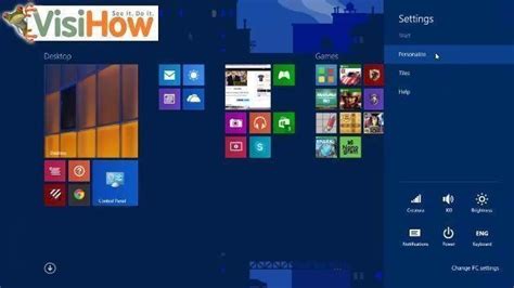 Change The Background In Windows 8 Start Menu Visihow