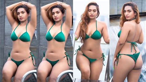 Tamil Actress Gayathri Moorthi Latest Hot Bikini Photoshoot Video