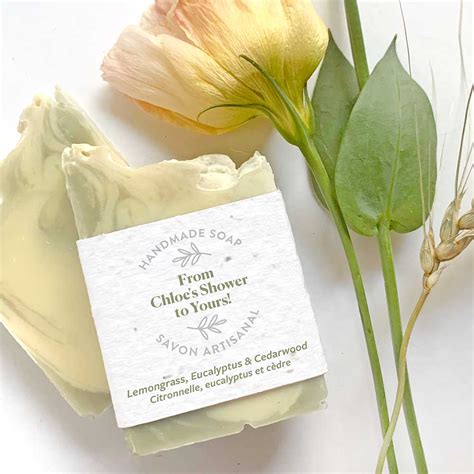 Handmade Soaps For Wedding Favors Botanical Paperworks