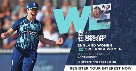 England To Face Sri Lanka In A Women S Odi At Canterbury In Kent