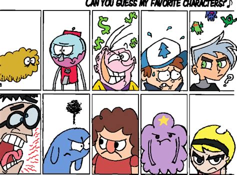 Can You Guess My Favorite Characters Meme By Theonewithsarcasm On