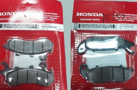 Lampu depan menggunakan led membuat penerangan cahaya semakin lebih terang dan menambah kesan. Nih! Harga dan Perbedaan Kampas Rem Depan All New Honda ...