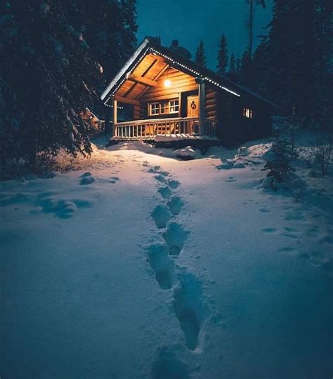 Pin By Nini On Soul Winter Cabin Cabin Cabins In The Woods
