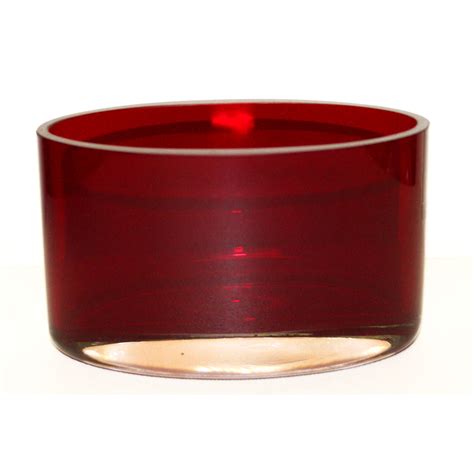 Glass hurricane candle holders *see offer details. Red Glass Candle Holders - Ten and a Half Thousand Things