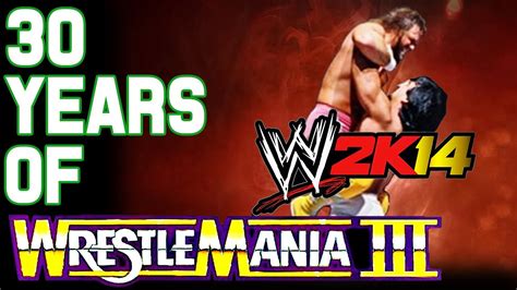 WWE 2K14 30 Years Of WrestleMania Hulkamania Runs Wild Randy Savage