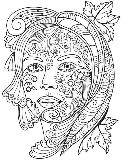Free Coloring Page Of Faces Rexoivang