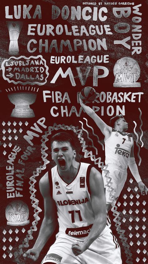 Search free luka doncic wallpapers on zedge and personalize your phone to suit you. Luka Doncic Silver Sharpie Design on Behance