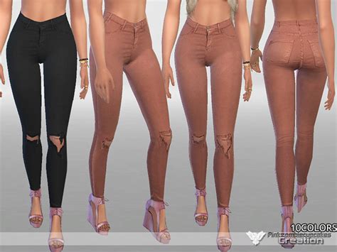 Fall Denim Jeans By Pinkzombiecupcakes At Tsr Sims Updates