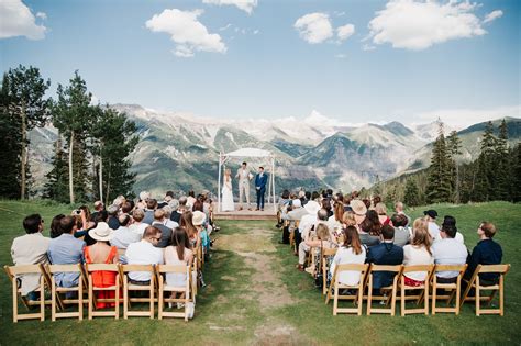 San Sophia Overlook Telluride Mountain Wedding Colorado