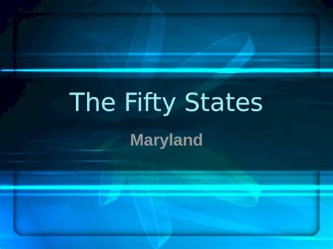 Ppt The Fifty States Maryland Wacko Sings The 50 States Videoid