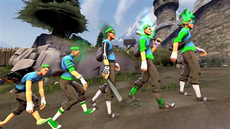 Evolution Of A Lime Scout Tf2