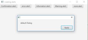 JavaFX Alerta Con Ejemplos Barcelona Geeks