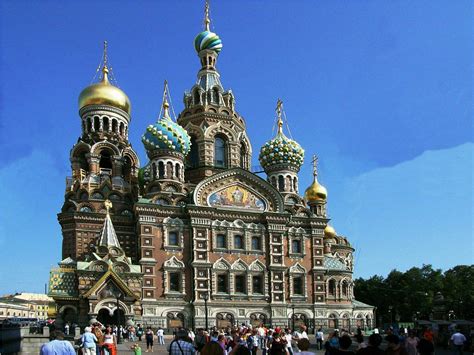 Viewbuildingstpetersburgrussia Cathedrals Of St Petersburg St