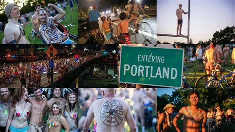 An Almost Nsfw Look At Portland S World Naked Bike Ride Oregonlive Com