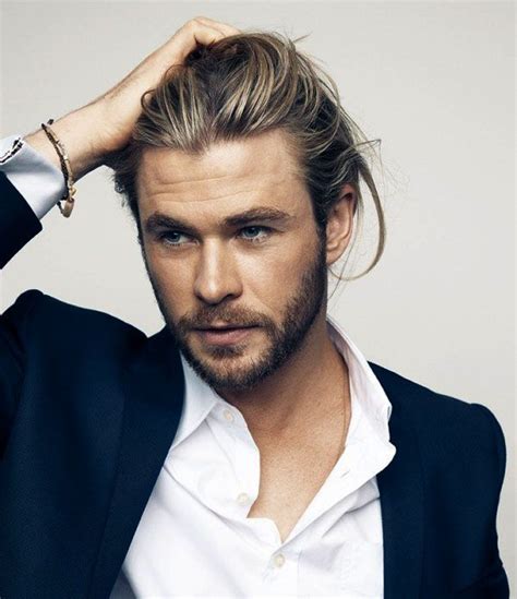 Mens Long Hairstyles For Cool Appearance Buzfash Chris Hemsworth
