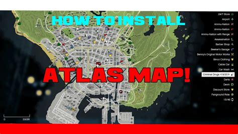 How To Install A Realistic Street Map Atlas Map For LSPDFR GTA V YouTube