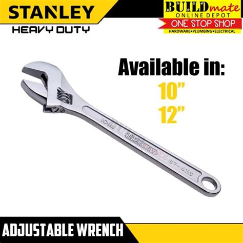 Stanley Adjustable Wrench 10 250mm 12 300mm Lazada Ph