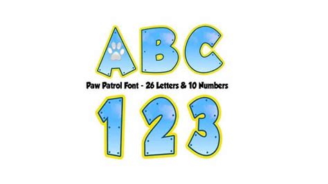 Paw prints by alexandria mooney. Paw Patrol Font Download | The Fonts Magazine