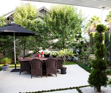 This Picture Perfect Courtyard Garden Is Small In Size But