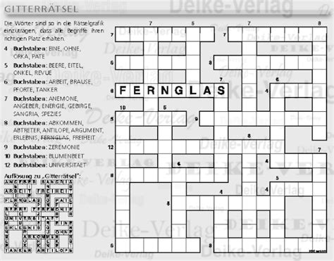 Egal, ob vorschulkinder oder kinder in der grundschule kinder kreuzworträtsel ab 10 jahren. Fernglas - Gitterrätsel 200905 | Gitterrätsel | Kreuzworträtsel & Co | Rätsel | DEIKE Verlag ...
