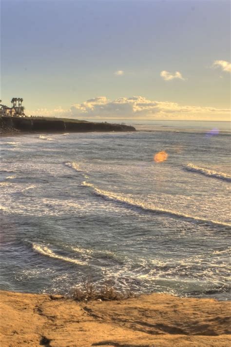 Beach Sunset Sea Waves Water Rocks 750x1334 Iphone 8766s