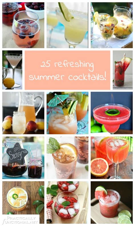 25 Refreshing Summer Cocktails Practically Functional
