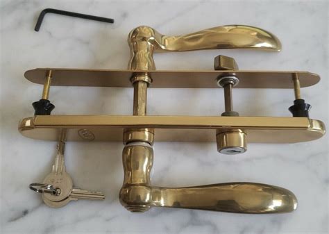 Larson Quickfit Brass Plated Storm Door Matching Handleset 92304141183