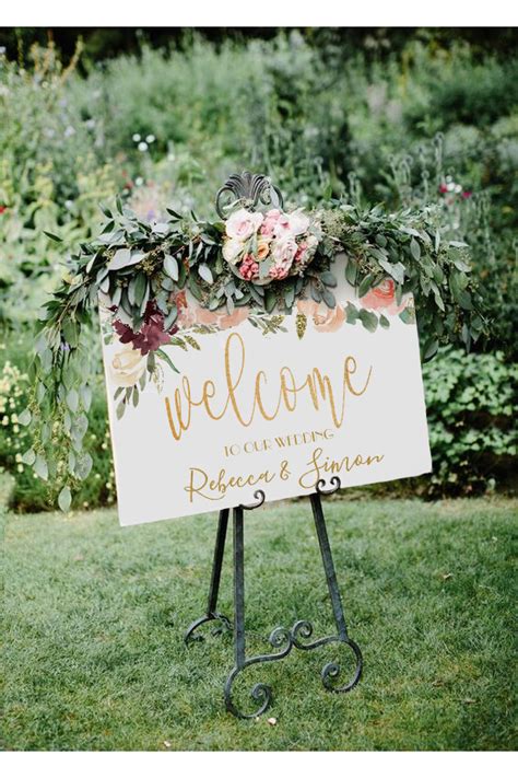 Welcome Your Guests To The Celebration Of Love With Our Personal Board