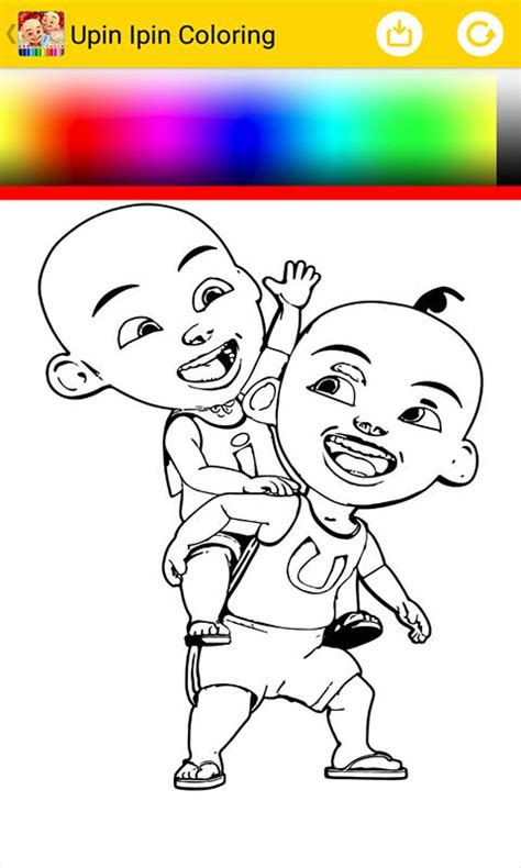 Upin Amp Ipin Coloring Pages Coloring Home Riset
