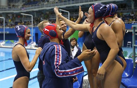 Rio Olympics Us Womens Water Polo Team Bound For Gold Medal Game After Beating Hungary In