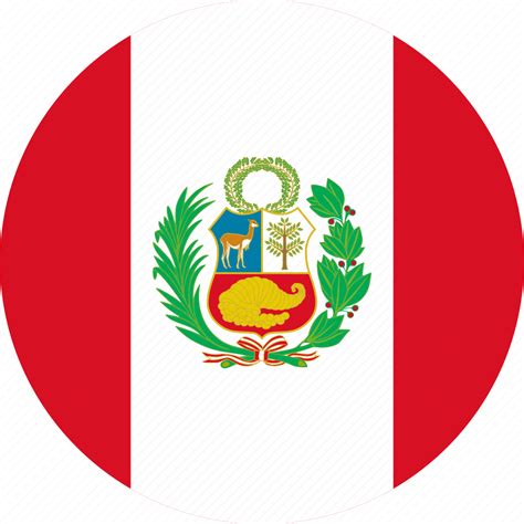Flag Peru Icon Download On Iconfinder On Iconfinder