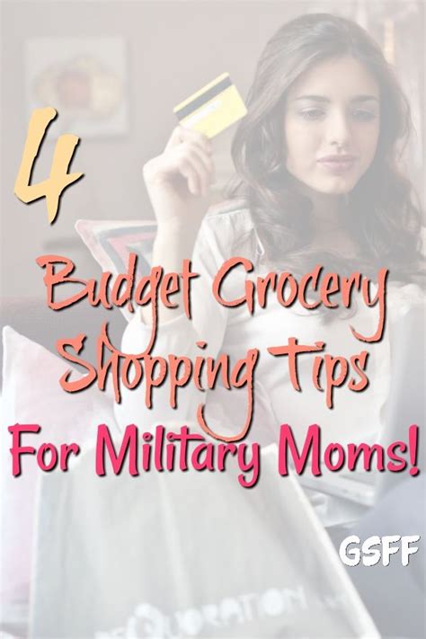 Budget Grocery Shopping Tips For Military Moms Https Groceryshopforfree Com Budget