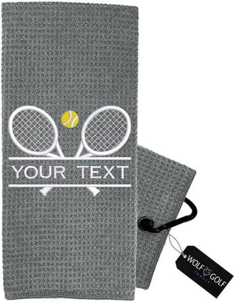 Personalized Tennis Towel Embroidered Tennis Towels For
