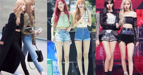 10 Times Blackpinks Rosé And Lisa Were Besties With Legs For Days