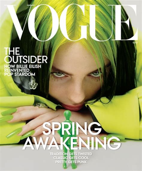 Read more about billie eilish's first british vogue june's cover star billie eilish wears a custom burberry trench and corseted body, with mugler stocking boots. صور بيلي أيليش الجديدة 2020 Billie Eilish عالية الجودة