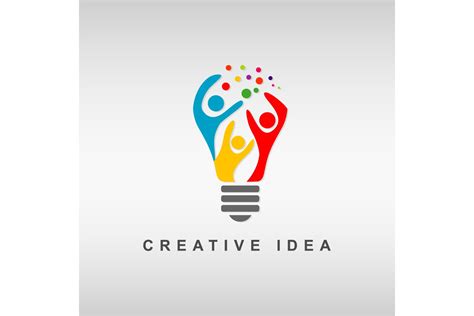 Creative Light Bulb Logos 336873 Logos Design Bundles